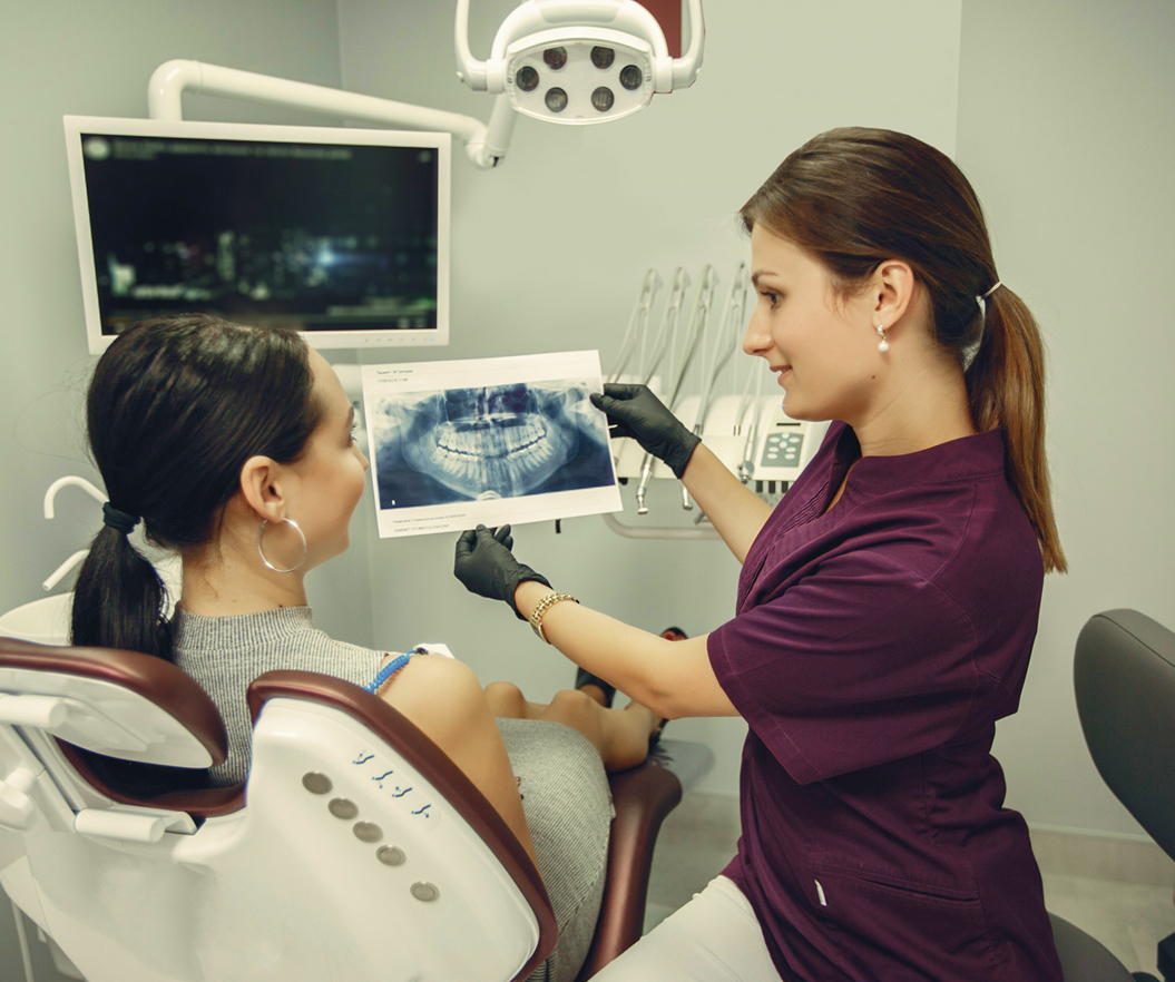 Intraoral 3D digital scan check-up